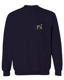 Cool Hipster Good Vibes Vintage Graphic surf Beach Print Summer men's Crewneck Sweatshirt