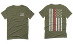 VICES AND VIRTUESS Firefighter Seal Support American Flag Thin Red Line Rescue USA For men T Shirt