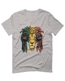 VICES AND VIRTUESS Cool Marijuana Rasta Lion Headphones Reggae Weed Stoner Day For men T Shirt