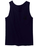 Black Good Vibe Bones Hand Shaka Cool Vintage Hipster Graphic men's Tank Top