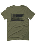 Bullet Flag 2nd Amendment American USA United State America For men T Shirt