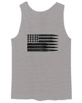 Bullet Flag 2nd Amendment American USA United State America men's Tank Top