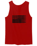 Bullet Flag 2nd Amendment American USA United State America men's Tank Top