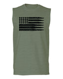 Bullet Flag 2nd Amendment American USA United State America men Muscle Tank Top sleeveless t shirt