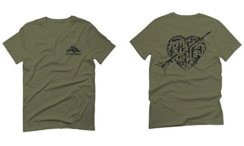 VICES AND VIRTUESS American Second Amendment Gun Rights arms Weapon Heart USA For men T Shirt