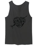 VICES AND VIRTUESS Second Amendment American Gun Rights arms Weapon Heart USA men's Tank Top