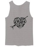 VICES AND VIRTUESS Second Amendment American Gun Rights arms Weapon Heart USA men's Tank Top