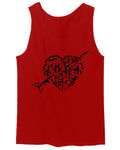 VICES AND VIRTUESS Second Amendment American Gun Rights arms Weapon Heart USA men's Tank Top