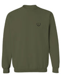 VICES AND VIRTUESS Cool Small Logo Seal Good Vibe men's Crewneck Sweatshirt