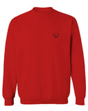 VICES AND VIRTUESS Cool Small Logo Seal Good Vibe men's Crewneck Sweatshirt