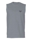VICES AND VIRTUESS Cool Small Logo Seal Good Vibe men Muscle Tank Top sleeveless t shirt