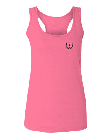 VICES AND VIRTUESS Cool Small Logo Seal Good Vibe  women's Tank Top sleeveless Racerback