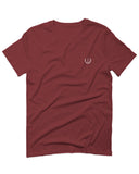VICES AND VIRTUESS White Logo Seal Minimal Hipster Small For men T Shirt