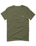 VICES AND VIRTUESS White Logo Seal Minimal Hipster Small For men T Shirt