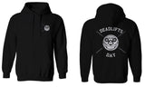 VICES AND VIRTUESS Funny Graphic Skull Deadlifts Day Fitness Gym Tough Workout Sweatshirt Hoodie