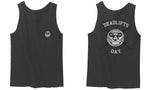VICES AND VIRTUESS Funny Graphic Skull Deadlifts Day Fitness Gym Tough Workout men's Tank Top
