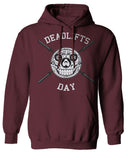 VICES AND VIRTUESS Front Graphic Skull Deadlifts Day Fitness Gym Tough Workout Sweatshirt Hoodie