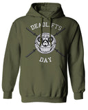 VICES AND VIRTUESS Front Graphic Skull Deadlifts Day Fitness Gym Tough Workout Sweatshirt Hoodie