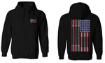 Fitness Bars America American Flags Gym Tough Workout Sweatshirt Hoodie