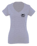 Come and Take Greek Molon Labe Spartan Workout American For Women V neck fitted T Shirt