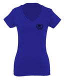 Come and Take Greek Molon Labe Spartan Workout American For Women V neck fitted T Shirt