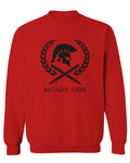 American Come and Take Greek Molon Labe Spartan Workout men's Crewneck Sweatshirt
