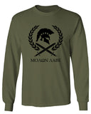 American Come and Take Greek Molon Labe Spartan Workout mens Long sleeve t shirt