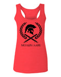 American Come and Take Greek Molon Labe Spartan Workout  women's Tank Top sleeveless Racerback