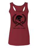 American Come and Take Greek Molon Labe Spartan Workout  women's Tank Top sleeveless Racerback