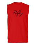 VICES AND VIRTUESS Letter Printed Wifey Couple Wedding Hubby Matching Bride men Muscle Tank Top sleeveless t shirt