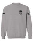 Grenade Guns Second Amendment American Rights Weapons men's Crewneck Sweatshirt