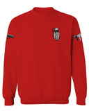 Grenade Guns Second Amendment American Rights Weapons Military men's Crewneck Sweatshirt