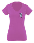 Grenade Guns Second Amendment American Rights Weapons Military For Women V neck fitted T Shirt