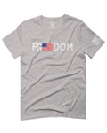 Freedom Grunt Proud American Flag Military Armour US USA For men T Shirt