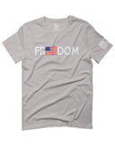 Freedom Grunt Proud American Flag Military Armour US USA For men T Shirt