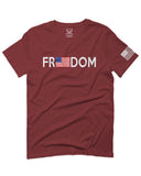 Freedom Grunt Proud American Flag Military Armour US USA For men T Shirt