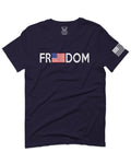 Freedom Grunt Proud American Flag Military Armour US USA For men T Shirt