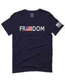 Freedom Grunt Proud American Flag Military Armour US USA For men T Shirt