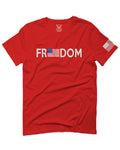 Freedom Grunt Proud American Flag Military Armour US USA For men T Shirt
