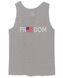Freedom Grunt Proud American Flag Military Armour US USA men's Tank Top