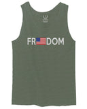 Freedom Grunt Proud American Flag Military Armour US USA men's Tank Top