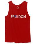 Freedom Grunt Proud American Flag Military Armour US USA men's Tank Top