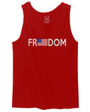 Freedom Grunt Proud American Flag Military Armour US USA men's Tank Top