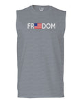 Freedom Grunt Proud American Flag Military Armour US USA men Muscle Tank Top sleeveless t shirt