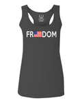 Freedom Grunt Proud American Flag Military Armour US USA  women's Tank Top sleeveless Racerback