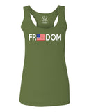 Freedom Grunt Proud American Flag Military Armour US USA  women's Tank Top sleeveless Racerback