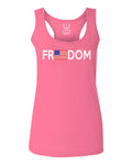 Freedom Grunt Proud American Flag Military Armour US USA  women's Tank Top sleeveless Racerback