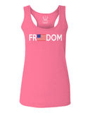 Freedom Grunt Proud American Flag Military Armour US USA  women's Tank Top sleeveless Racerback