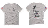 Front and Back Freedom Isn't Free Grunt 2nd Amendment Ammendment Guns Second For men T Shirt