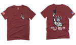 Front and Back Freedom Isn't Free Grunt 2nd Amendment Ammendment Guns Second For men T Shirt